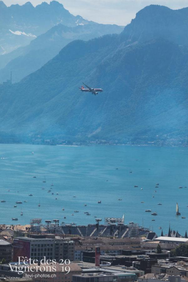 Patrouille et Avion SWISS - Patrouille suisse, Photographies de la Fête des Vignerons 2019.