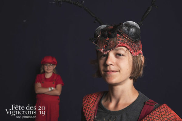Studio - Choristes-percussionnistes, Enfants protecteurs, Fourmis, Studio, Photographies de la Fête des Vignerons 2019.