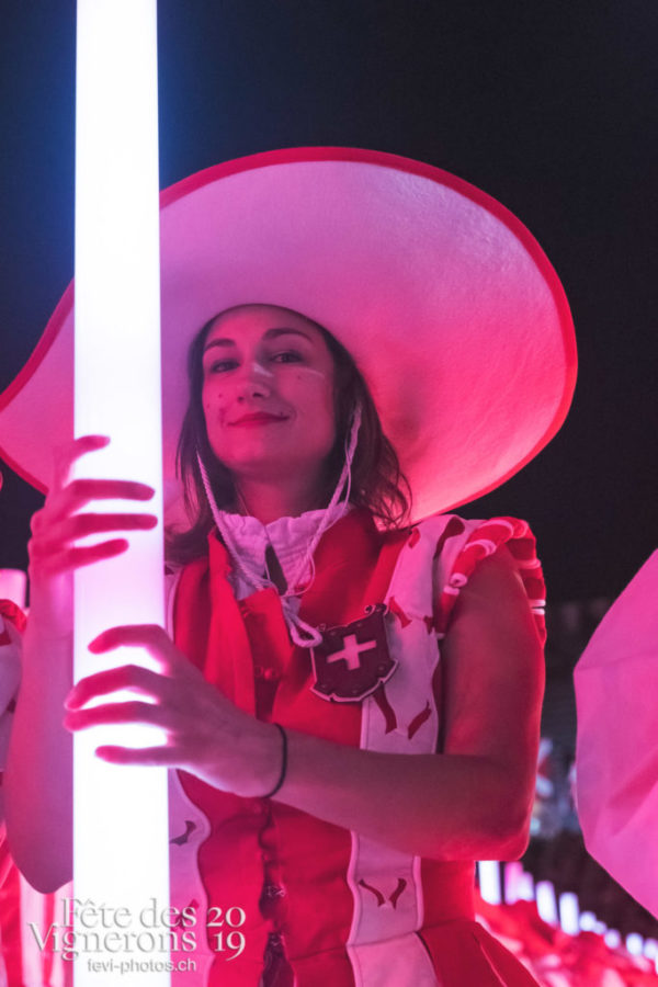 Spectacle nuit - Cent pour Cent, Spectacle, Photographies de la Fête des Vignerons 2019.