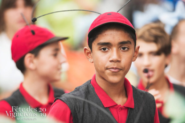 Cortège - Cortège, Cortèges Confrérie, Musiciens de la Fête, Voix d'enfants, Photographies de la Fête des Vignerons 2019.