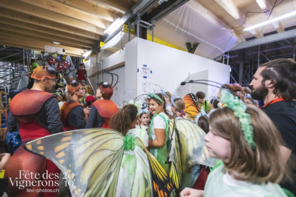 Spectacle nuit - Coulisses, Fourmis, Musiciens de la Fête, Spectacle, Voix d'enfants, Photographies de la Fête des Vignerons 2019.