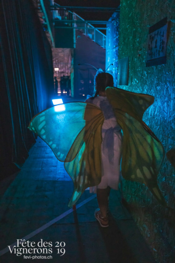 Spectacle nuit - Coulisses, Musiciens de la Fête, Spectacle, Voix d'enfants, Photographies de la Fête des Vignerons 2019.