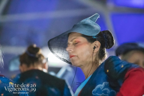 Spectacle nuit - Coulisses, Spectacle, Photographies de la Fête des Vignerons 2019.