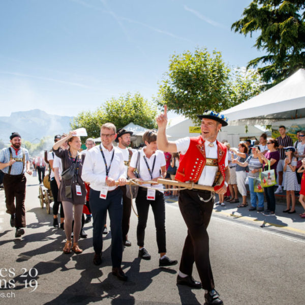 Journée cantonale, cortège et défilé des autorités, Appenzell