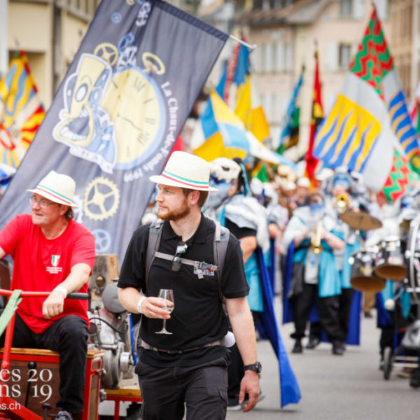 Journée cantonale, cortège du canton de Neuchâtel