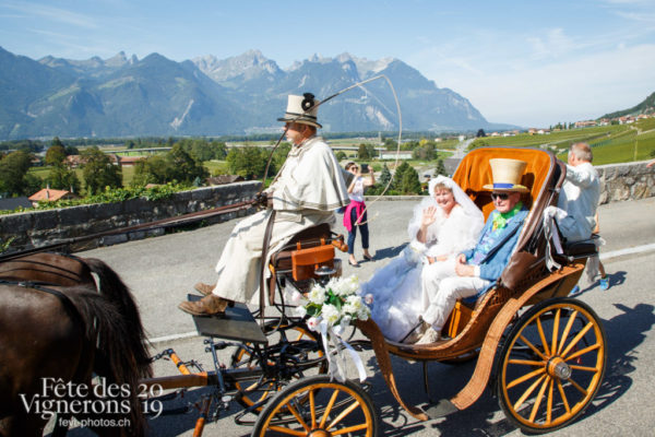 Récéption Aigle-Yvorne - Attelage Noce, reception-aigle-yvorne, Photographies de la Fête des Vignerons 2019.