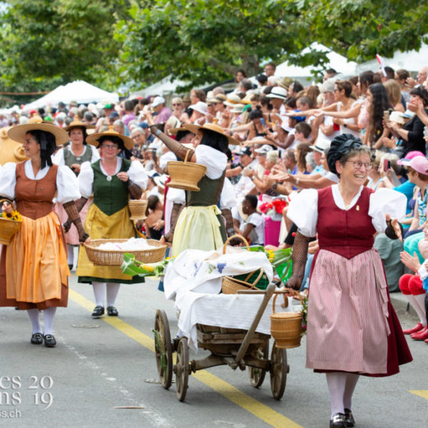 Journée cantonale Vaud, cortège du canton de Vaud